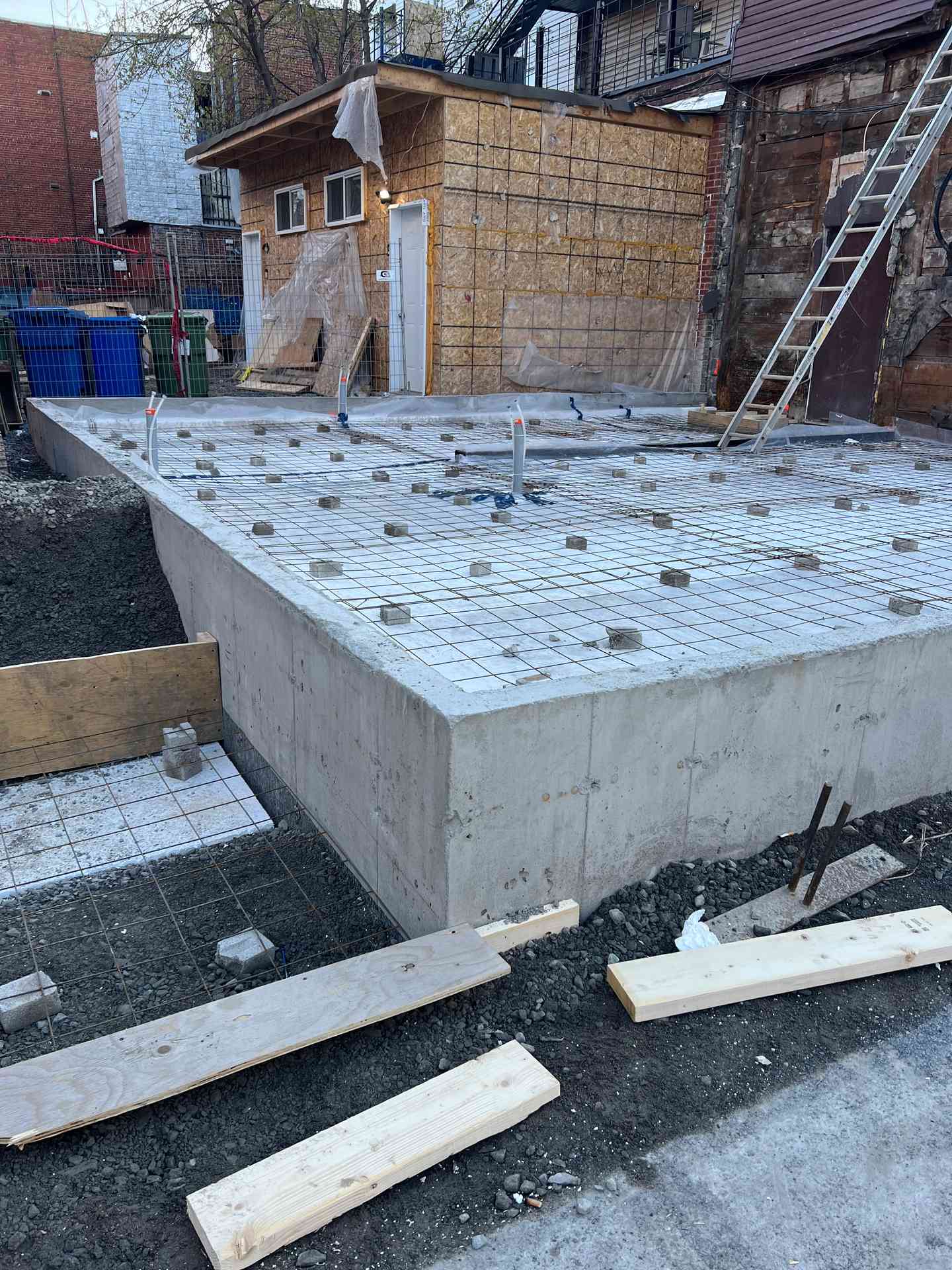 Réalisations agrandissement commercial - Stabili pieux