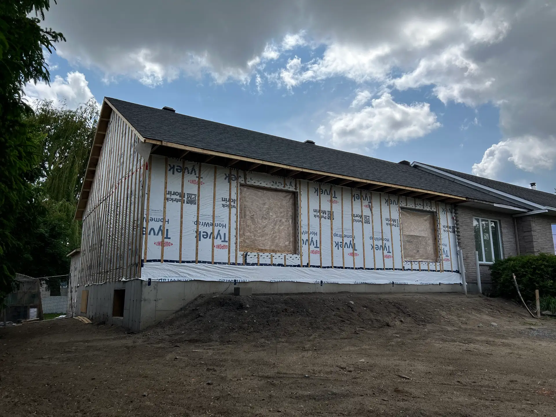 Réalisations agrandissement résidentiel - Stabili pieux