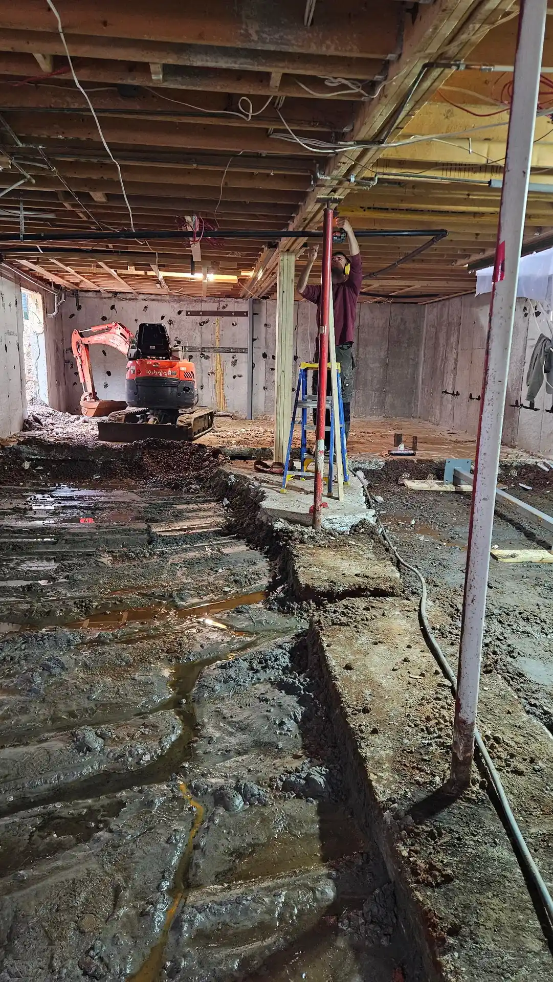 Réalisations dalle de béton