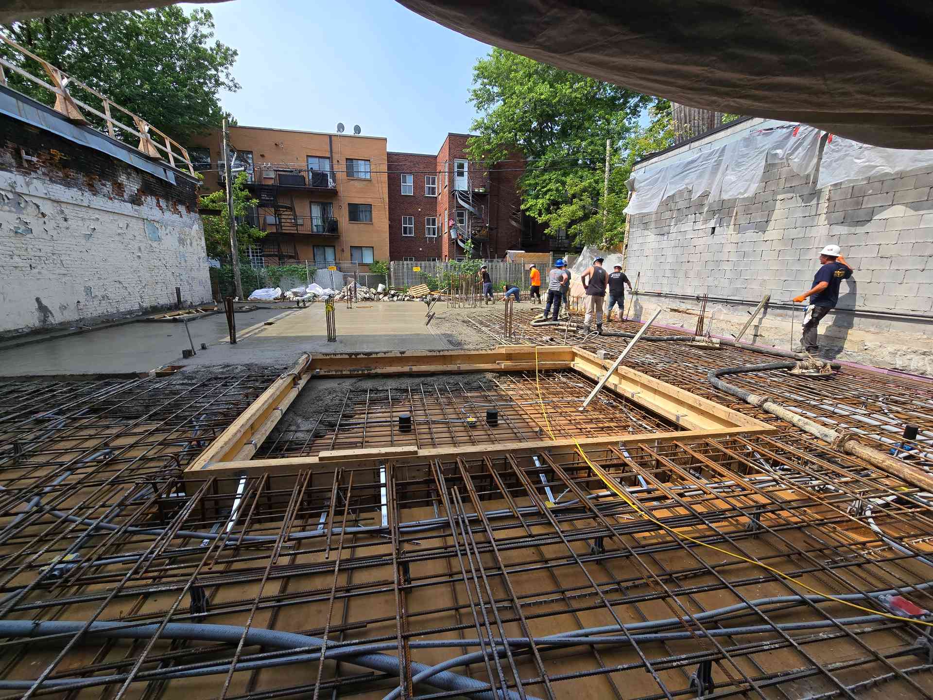 Réalisations dalle structurale