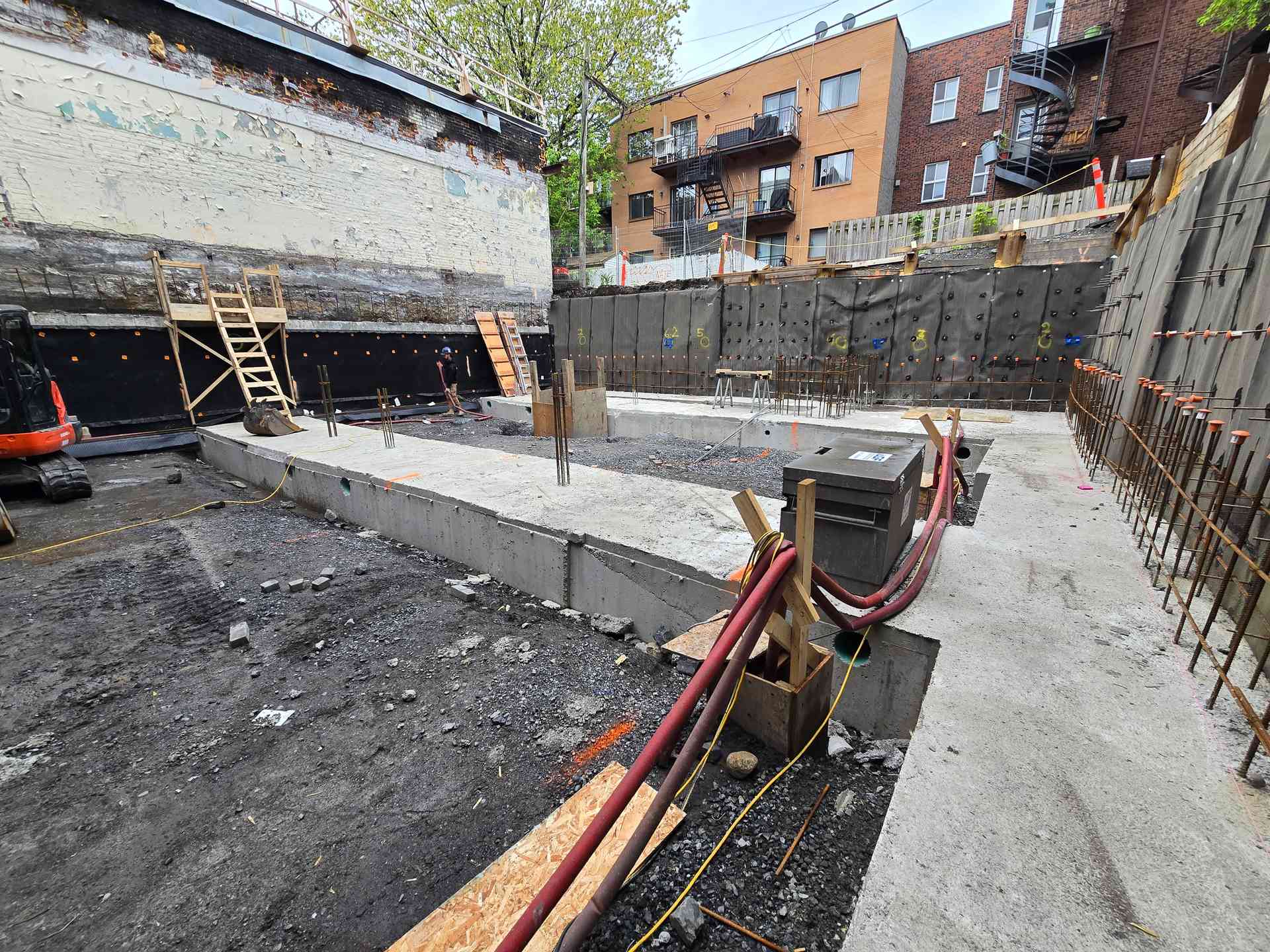 Réalisations coffrage projet résilience - Stabili pieux