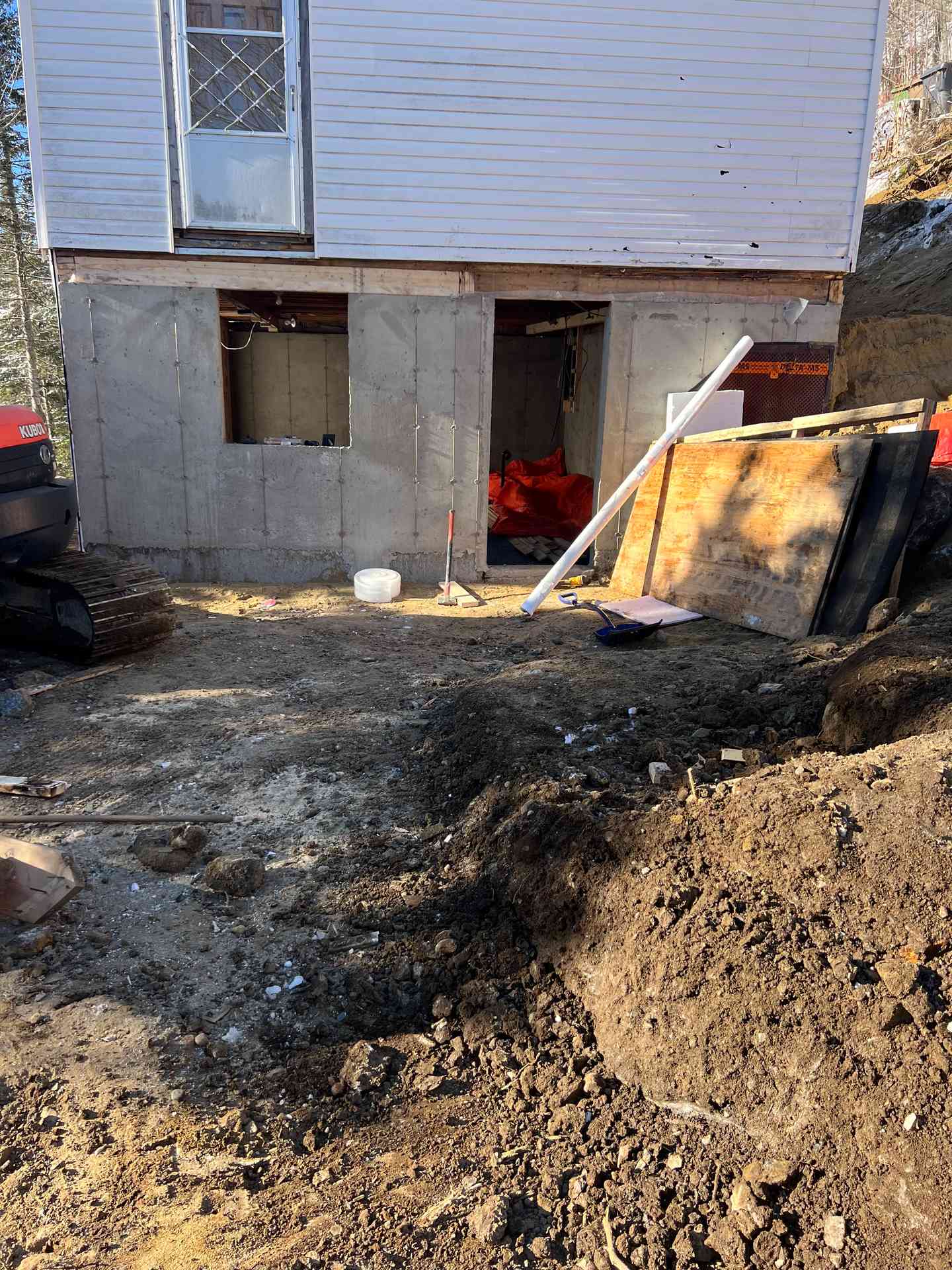 Réalisations remplacement de fondation - Stabili pieux