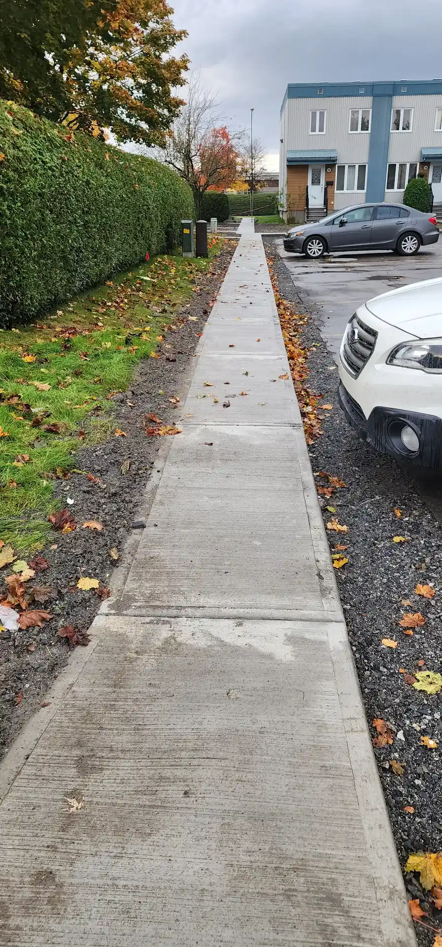 Réalisations trottoir - Stabili pieux