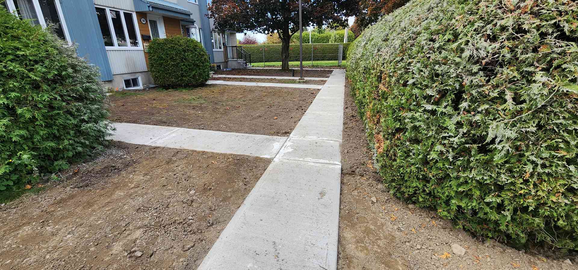 Réalisations trottoir - Stabili pieux